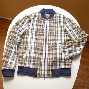JW Anderson for Uniqlo Plaid Bomber Jacket